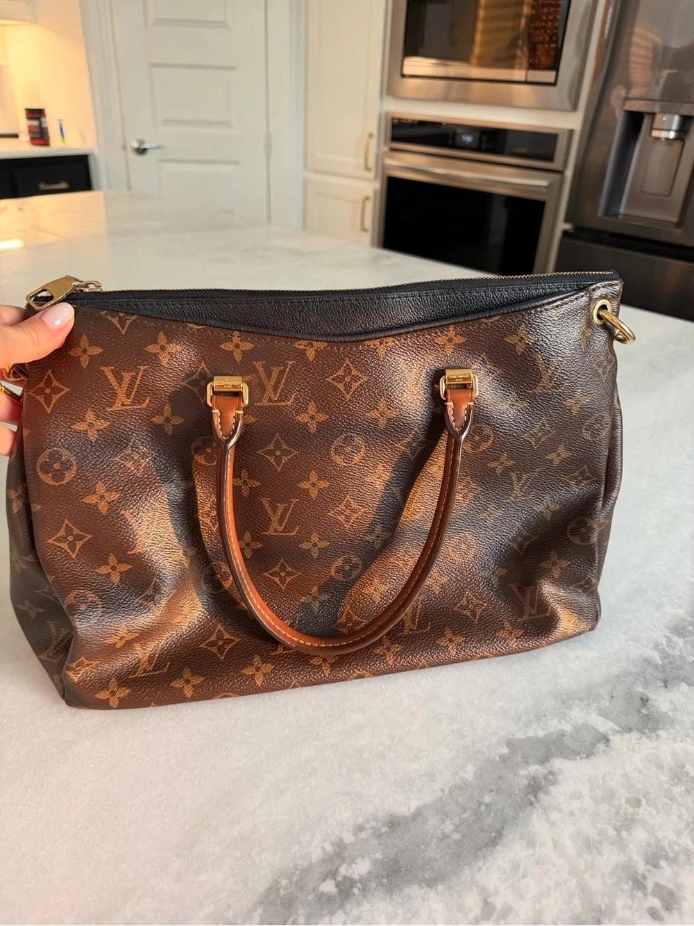 Authentic Louis Vuitton Pallas BB - Medium size